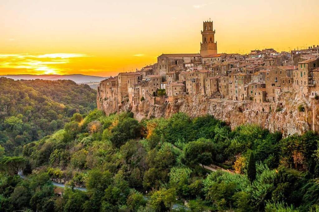 Appartamento La Casa all'Oliveto Pitigliano Esterno foto